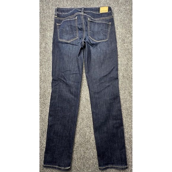 American Eagle Outfitters Jeans Womens 4 Short Blue Skinny Next Level Stretch - Picture 8 of 8